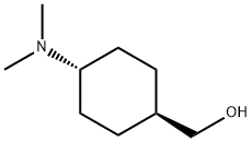 Cyclohexanemethanol, 4-(dimethylamino)-, trans- Structural