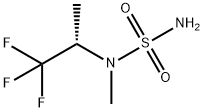 Sulfamide, N-methyl-N-[(1S)-2,2,2-trifluoro-1-methylethyl]- Structural