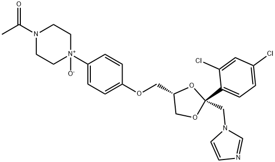 Ketoconazole N-Oxide Structural