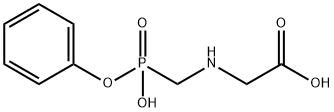 Glycine, N-(phenylphosphonomethyl)- Structural