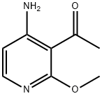 Ethanone, 1-(4-amino-2-methoxy-3-pyridinyl)- Structural