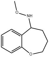 N-methoxy-2,3,4,5-tetrahydro-1-benzoxepin-5-amine Structural