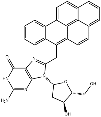 Guanosine, 8-(benzo[a]pyren-6-ylmethyl)-2'-deoxy- (9CI) Structural