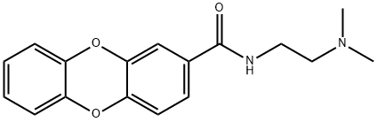 Dibenzo[b,e][1,4]dioxin-2-carboxamide, N-[2-(dimethylamino)ethyl]- Structural