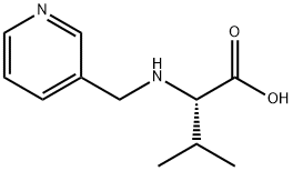 Valine, N-(3-pyridinylmethyl)- Structural