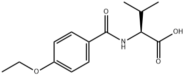 Valine, N-(4-ethoxybenzoyl)- Structural