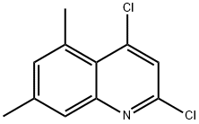 Quinoline, 2,4-dichloro-5,7-dimethyl- Structural