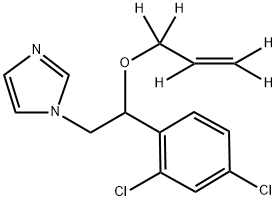 Imazalil-(allyl-d5) Structural