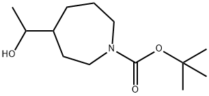 tert-butyl 4-(1-hydroxyethyl)azepane-1-carboxylate