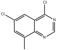 Quinazoline, 4,6-dichloro-8-methyl- Structural