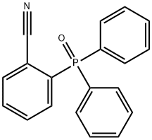 Benzonitrile, 2-(diphenylphosphinyl)- Structural