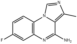 Imidazo[1,5-a]quinoxalin-4-amine, 7-fluoro-3-methyl- Structural