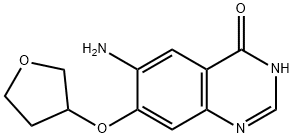 6-?amino-7-[(tetrahydro-3-furanyl)oxy]-4(3H)-Quinazolinone