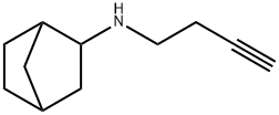 Bicyclo[2.2.1]heptan-2-amine, N-3-butyn-1-yl- Structural