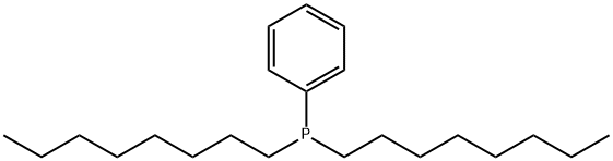 dioctyl(phenyl)phosphine Structural
