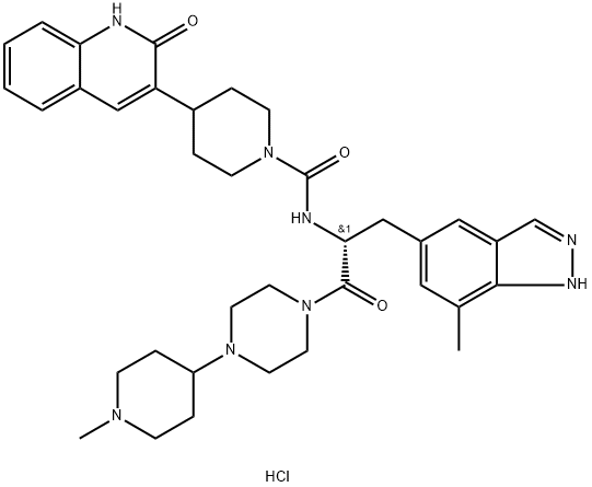 Vazegepant HCl Structural