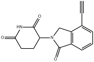 3-(4-Ethynyl-1-oxoisoindolin-2-yl)piperidine-2,6-dione