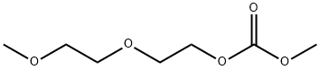 Carbonic acid, 2-(2-methoxyethoxy)ethyl methyl ester Structural