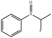 Benzene, [(1-fluoroethyl)sulfinyl]- Structural