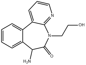 rac-7-amino-5-(2-hydroxyethyl)-7H-pyrido[2,3-d][3]benzazepin-6-one Structural
