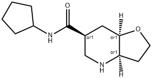 Rel-(3Ar,6S,7Ar)-N-Cyclopentyloctahydrofuro[3,2-B]Pyridine-6-Carboxamide Structural