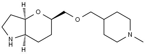 Rel-(3Ar,5R,7Ar)-5-(((1-Methylpiperidin-4-Yl)Methoxy)Methyl)Octahydropyrano[3,2-B]Pyrrole Structural