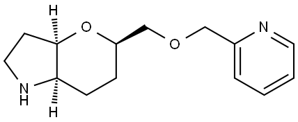 Rel-(3Ar,5R,7Ar)-5-((Pyridin-2-Ylmethoxy)Methyl)Octahydropyrano[3,2-B]Pyrrole Structural