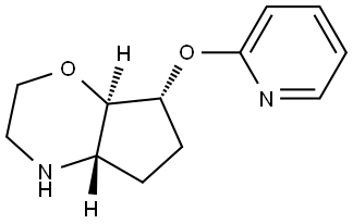 rel-(4aS,7R,7aR)-7-(pyridin-2-yloxy)octahydrocyclopenta[b][1,4]oxazine Structural