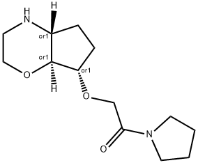 rel-2-((4aS,7R,7aR)-octahydrocyclopenta[b][1,4]oxazin-7-yloxy)-1-(pyrrolidin-1-yl)ethanone Structural