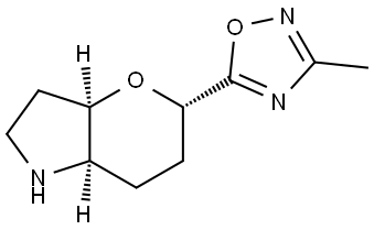 Rel-(3Ar,5S,7Ar)-5-(3-Methyl-1,2,4-Oxadiazol-5-Yl)Octahydropyrano[3,2-B]Pyrrole Structural