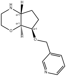 Rel-(4As,7S,7Ar)-7-(Pyridin-3-Ylmethoxy)Octahydrocyclopenta[B][1,4]Oxazine Structural