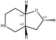 Rel-(2S,3As,7Ar)-2-Methyloctahydrofuro[3,2-C]Pyridine Structural