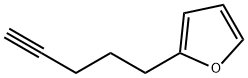 Furan, 2-(4-pentyn-1-yl)- Structural