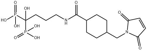 Phosphonic acid, P,P'-[4-[[[4-[(2,5-dihydro-2,5-dioxo-1H-pyrrol-1-yl)methyl]cyclohexyl]carbonyl]amino]-1-hydroxybutylidene]bis-