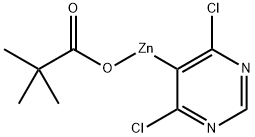 (4,6-Dichloropyrimidin-5-yl)zinc pivalate (1.00 mmol/g)