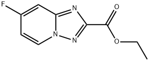 ethyl 7-fluoro-[1,2,4]triazolo[1,5-a]pyridine-2-carboxylate(WXFC0505) Structural