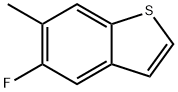 Benzo[b]thiophene, 5-fluoro-6-methyl- Structural