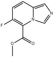 Imidazo[1,5-a]pyridine-5-carboxylic acid, 6-fluoro-, methyl ester Structural
