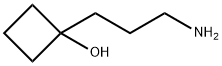 Cyclobutanol, 1-(3-aminopropyl)- Structural