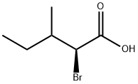 Pentanoic acid, 2-bromo-3-methyl-, (2S)- Structural