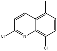 Quinoline, 2,8-dichloro-5-methyl- Structural