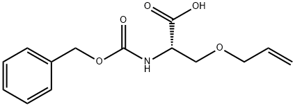 L-Serine, N-[(phenylmethoxy)carbonyl]-O-2-propen-1-yl- Structural