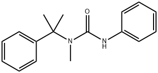 Urea, N-methyl-N-(1-methyl-1-phenylethyl)-N'-phenyl- Structural