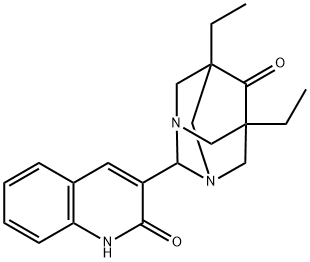 OUBZOEGNKBJWCN-UHFFFAOYSA-N Structural