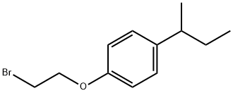 Benzene, 1-(2-bromoethoxy)-4-(1-methylpropyl)- Structural