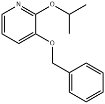 Pyridine, 2-(1-methylethoxy)-3-(phenylmethoxy)- Structural