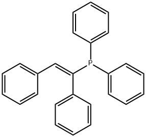 Phosphine, [(1E)-1,2-diphenylethenyl]diphenyl- Structural