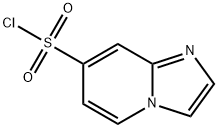 Imidazo[1,2-a]pyridine-7-sulfonyl chloride Structural