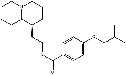 O-4-Isobutoxybenzoylhomolupinine hydrochloride Structural