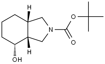Racemic-(3aR,4R,7aS)-tert-butyl 4-hydroxyhexahydro-1H-isoindole-2(3H)-carboxylate Structural